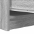 Komoda Szara Sonoma 29,5x34x76 cm Drewno klejone