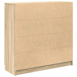 Komoda z szufladami Dąb Sonoma 100,5x35x98,5 cm Drewno klejone