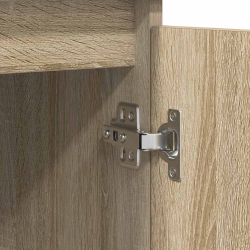 Komoda z szufladami Dąb Sonoma 100,5x35x98,5 cm Drewno klejone