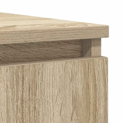 Komoda z szufladami Dąb Sonoma 100,5x35x98,5 cm Drewno klejone