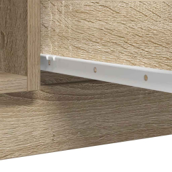 Komoda z szufladami Dąb Sonoma 100,5x35x98,5 cm Drewno klejone