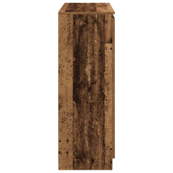 Komoda z szufladami Stare drewno 100,5x35x98,5cm Drewno klejone