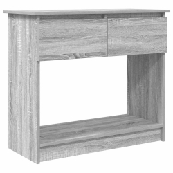 Konsola z szufladami Szary Sonoma 85,5x38,5x74,5 cm