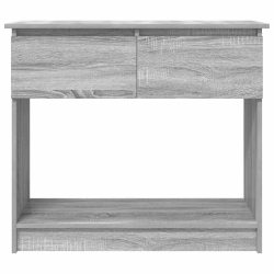 Konsola z szufladami Szary Sonoma 85,5x38,5x74,5 cm