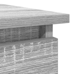 Konsola z szufladami Szary Sonoma 85,5x38,5x74,5 cm