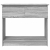 Konsola z szufladami Szary Sonoma 85,5x38,5x74,5 cm