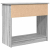 Konsola z szufladami Szary Sonoma 85,5x38,5x74,5 cm