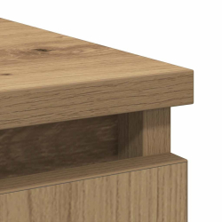 Komoda z szufladami Artisan Oak 71x35x84 cm Drewno klejone