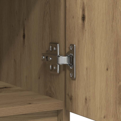 Komoda z szufladami Artisan Oak 71x35x84 cm Drewno klejone