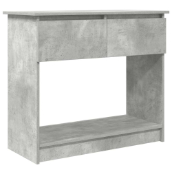 Konsola z szufladami Betonowa Szarość 85,5x38,5x74,5 cm