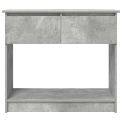 Konsola z szufladami Betonowa Szarość 85,5x38,5x74,5 cm