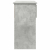 Konsola z szufladami Betonowa Szarość 85,5x38,5x74,5 cm