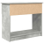 Konsola z szufladami Betonowa Szarość 85,5x38,5x74,5 cm