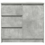 Komoda z szufladą Betonowa szarość 71x35x65 cm Drewno klejone