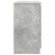 Komoda z szufladą Betonowa szarość 71x35x65 cm Drewno klejone