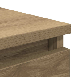 Komoda z szufladami Artisan Oak 37,5x35x99 cm Drewno klejone