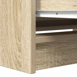 Szafka RTV Sonoma Oak 80x35x54 cm Drewno klejone