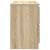 Szafka RTV Sonoma Oak 80x35x54 cm Drewno klejone
