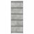 Komoda z szufladami Betonowy Szary 37,5x35x99 cm Drewno klejone