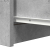 Komoda z szufladami Betonowy Szary 37,5x35x99 cm Drewno klejone