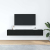 Szafki RTV 2 szt. Dąb czarny 80x31x25,5 cm Drewno klejone