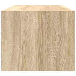 Szafki RTV 2 szt. Dąb Sonoma 80x31x25,5 cm Drewno klejone