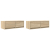 Szafki RTV 2 szt. Dąb Sonoma 80x31x25,5 cm Drewno klejone