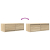 Szafki RTV 2 szt. Dąb Sonoma 80x31x25,5 cm Drewno klejone