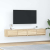 Szafki RTV 2 szt. Dąb Sonoma 80x31x25,5 cm Drewno klejone