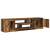 Szafka RTV Stare drewno 188,5x41x50 cm Drewno klejone