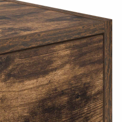 Szafka RTV Dąb wędzony 80x31x25,5 cm Drewno klejone