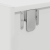Szafki pod TV 2 szt. Białe 80x31x25,5 cm Drewno klejone