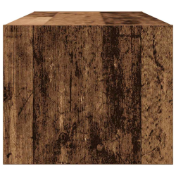 Szafki RTV 2 szt. Stare drewno 80x31x25,5 cm Drewno klejone