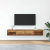 Szafki RTV 2 szt. Stare drewno 80x31x25,5 cm Drewno klejone