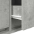 Szafka RTV Betonowa Szara 80x31x25,5 cm Drewno klejone