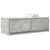 Szafka RTV Betonowa Szara 80x31x25,5 cm Drewno klejone
