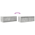 Szafka RTV Betonowa Szara 80x31x25,5 cm Drewno klejone