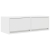 Szafka RTV Biała 80x31x25,5 cm Drewno klejone