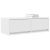 Szafka RTV Biała 80x31x25,5 cm Drewno klejone