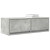 Szafki RTV 2 szt. Beton Szary 80x31x25,5 cm Drewno klejone