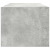 Szafki RTV 2 szt. Beton Szary 80x31x25,5 cm Drewno klejone