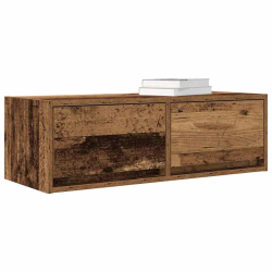 Szafka RTV Stare drewno 80x31x25,5 cm Drewno klejone