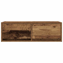 Szafka RTV Stare drewno 80x31x25,5 cm Drewno klejone
