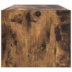 Szafki RTV 2 szt. Dąb wędzony 80x31x25,5 cm Drewno klejone