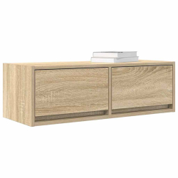 Szafka RTV Sonoma Oak 80x31x25,5 cm Drewno klejone
