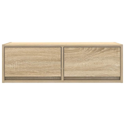 Szafka RTV Sonoma Oak 80x31x25,5 cm Drewno klejone