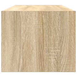 Szafka RTV Sonoma Oak 80x31x25,5 cm Drewno klejone