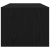 Szafka RTV Czarny Dąb 80x31x25,5 cm Drewno klejone