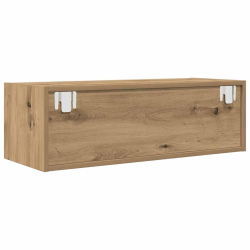 Szafki RTV 2 szt. Dąb Artisan 80x31x25,5 cm Drewno klejone