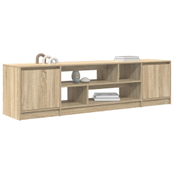 Szafka RTV Sonoma Oak 188,5x41x50 cm Drewno klejone